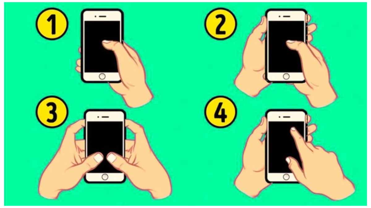 Test de personnalité : saviez-vous que votre façon de tenir votre téléphone peut révéler si vous êtes un génie en herbe ?