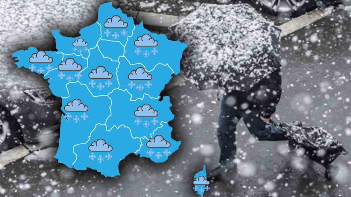 Météo : neige, pluie et chute du mercure, un véritable chaos météorologique s’abat sur la France!