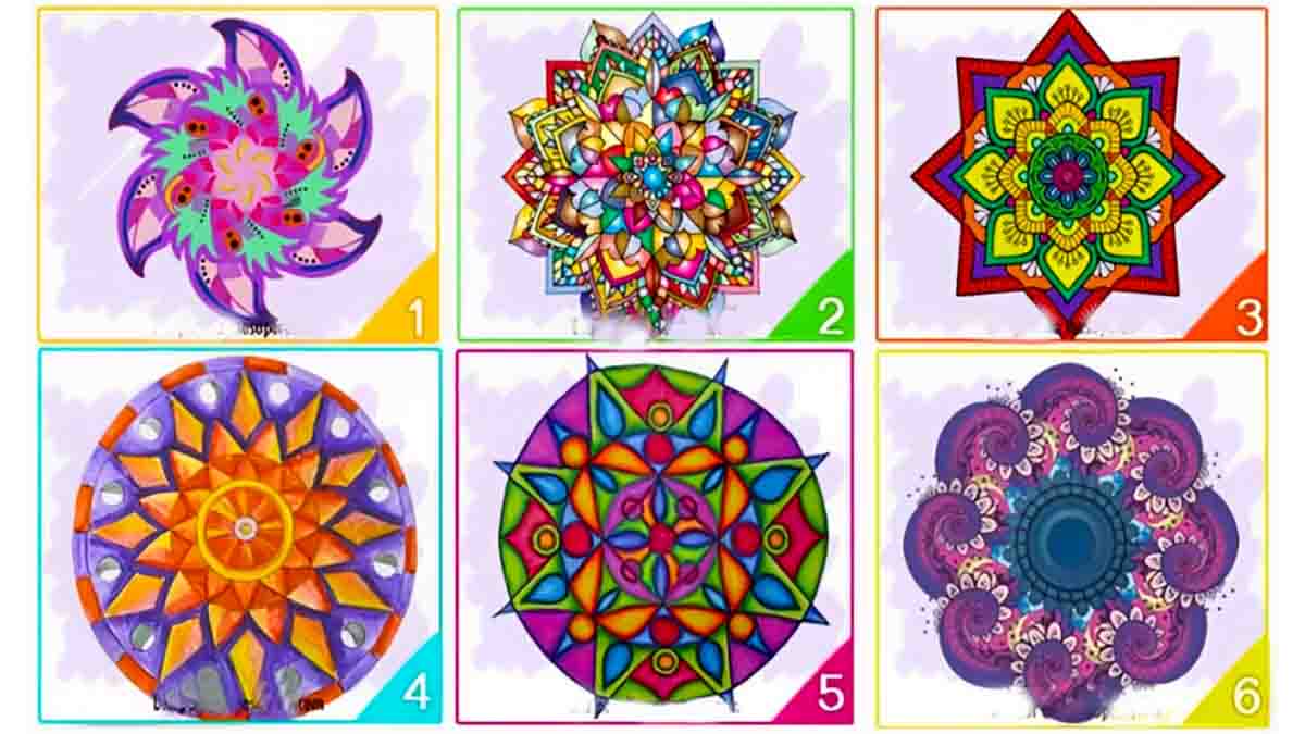 Test psychologique : choisissez un mandala et découvrez votre pouvoir caché en 40 secondes