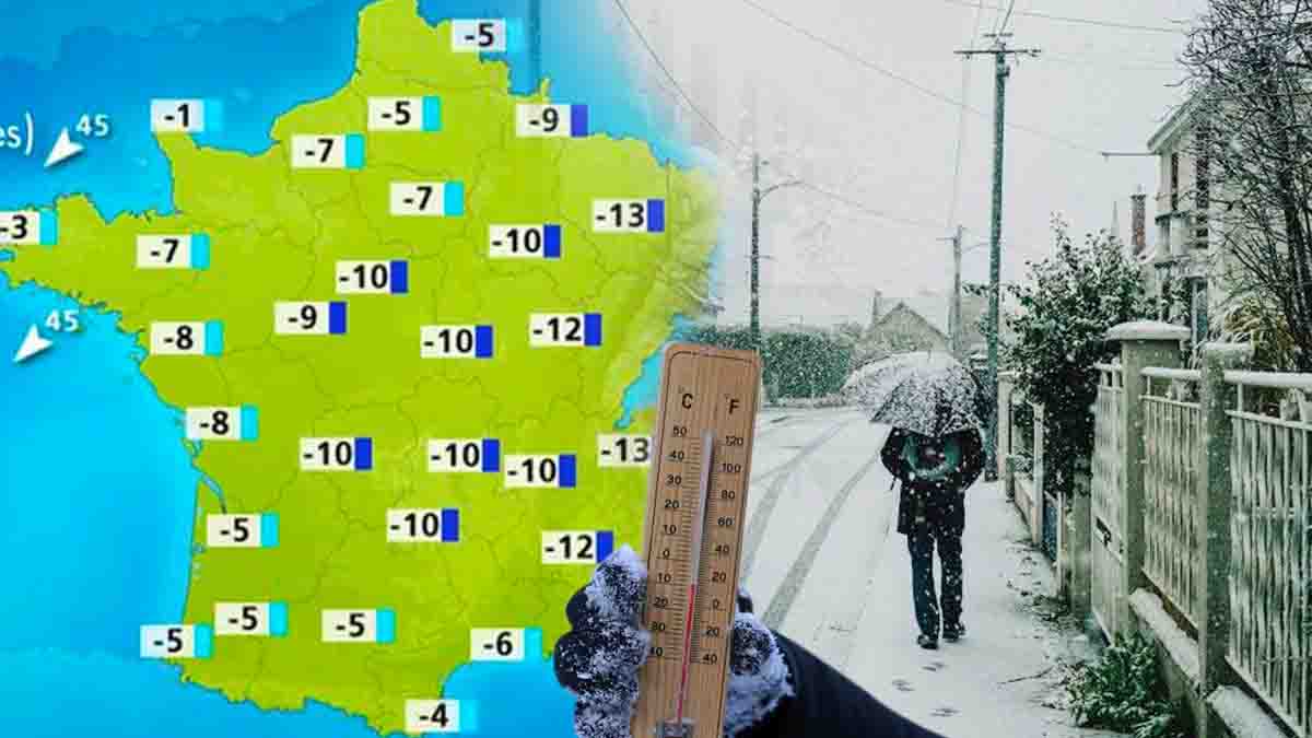 Une vague de froid s’abat sur la France : préparez-vous aux vêtements chauds !