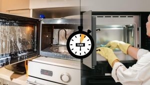 Ni bicarbonate ni détergent : l’astuce imparable pour nettoyer votre micro-ondes en un clin d'œil !