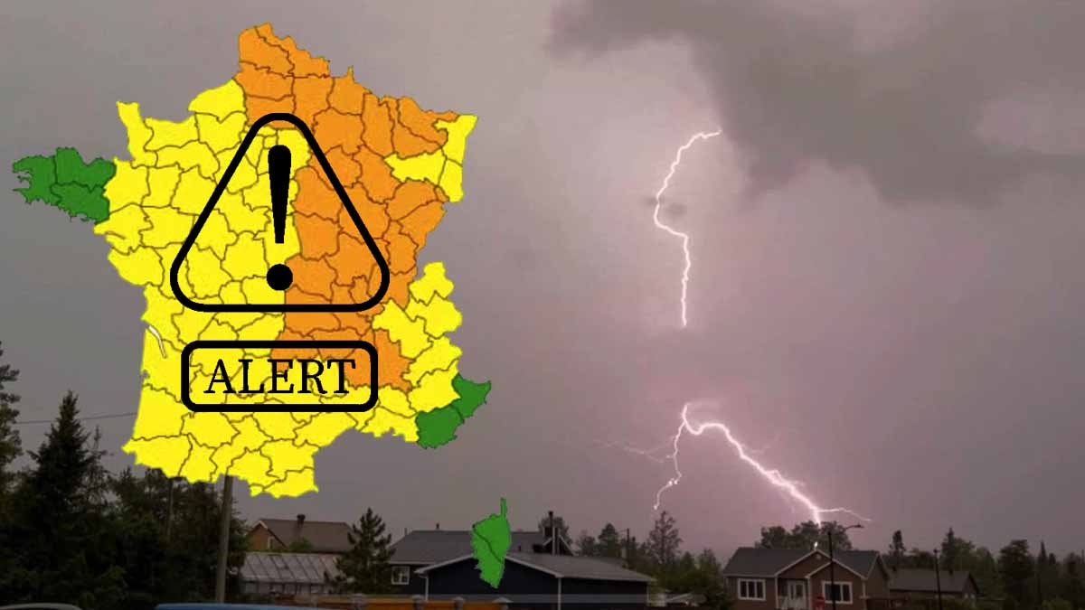 Orages violents en approche de l’Hexagone : voici les régions concernées ces prochains jours