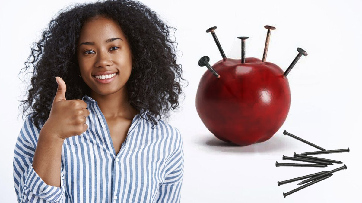 Plantez 10 clous dans une pomme : le remède insolite qui booste votre santé !