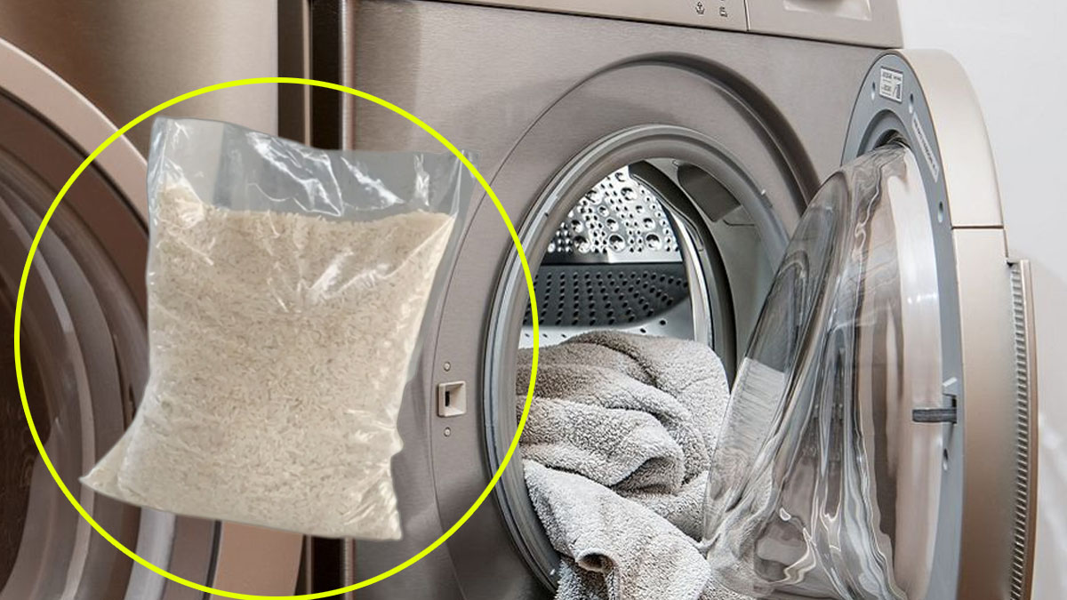 Un sachet de riz dans la machine à laver ? Une astuce improbable qui pourrait métamorphoser vos vêtements !