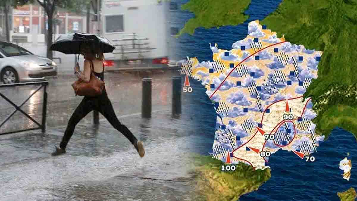Vent en furie et pluies battantes dans le Sud : plusieurs départements en alerte orange