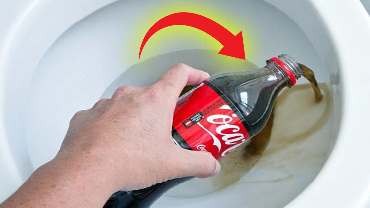 Voici ce qui se passe si vous versez du Coca-Cola dans vos toilettes : tout simplement bluffant !
