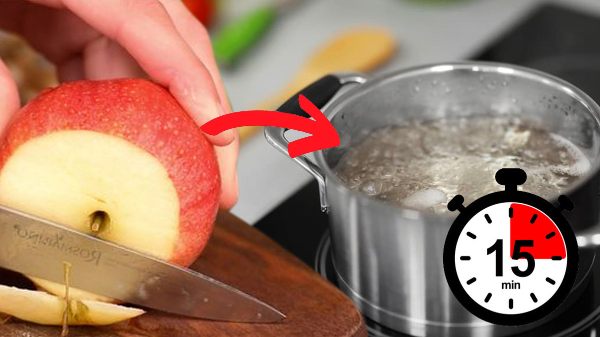 Faites bouillir une pomme et du romarin : ce qui se passe après 15 minutes vous étonnera !