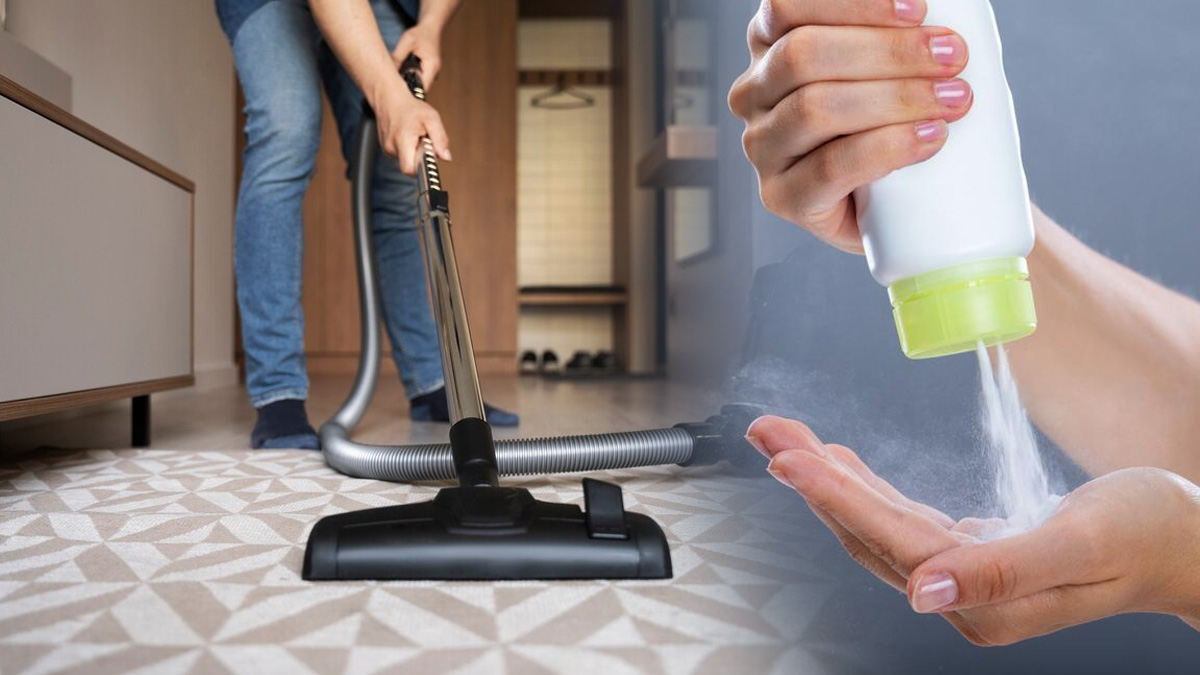Mettez du talc dans l'aspirateur et redécouvrez votre maison totalement transformée !
