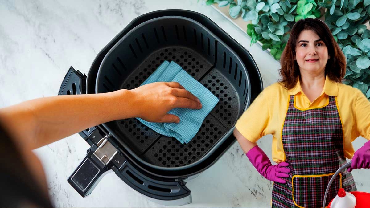 Ni vinaigre ni eau : découvrez ce produit miracle pour un AirFryer tout propre