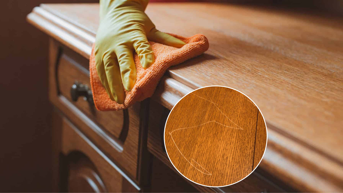 Rayures sur vos meubles en bois ? Voici la méthode magique pour les effacer comme par magie