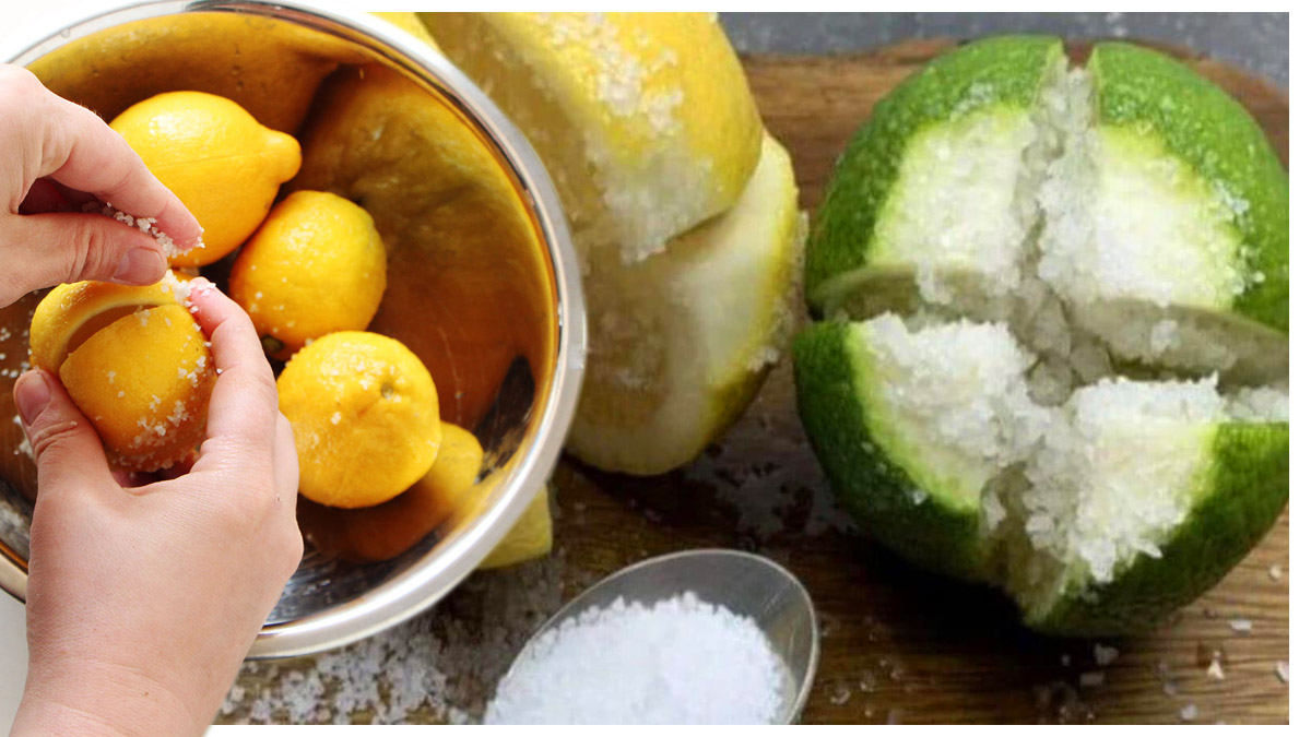 Tremper les citrons dans le sel : le secret ancestral de nos grands-mères pour une conservation parfaite