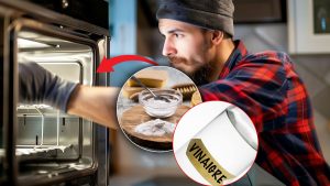 Une goutte de vinaigre et une poignée de bicarbonate dans le four : vous ne devinerez jamais ce qui va se passer !
