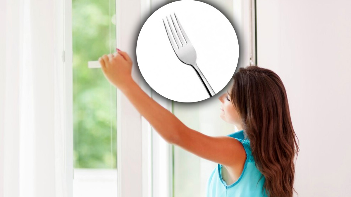 Une simple fourchette, un peu de vinaigre et vos fenêtres retrouvent leur éclat